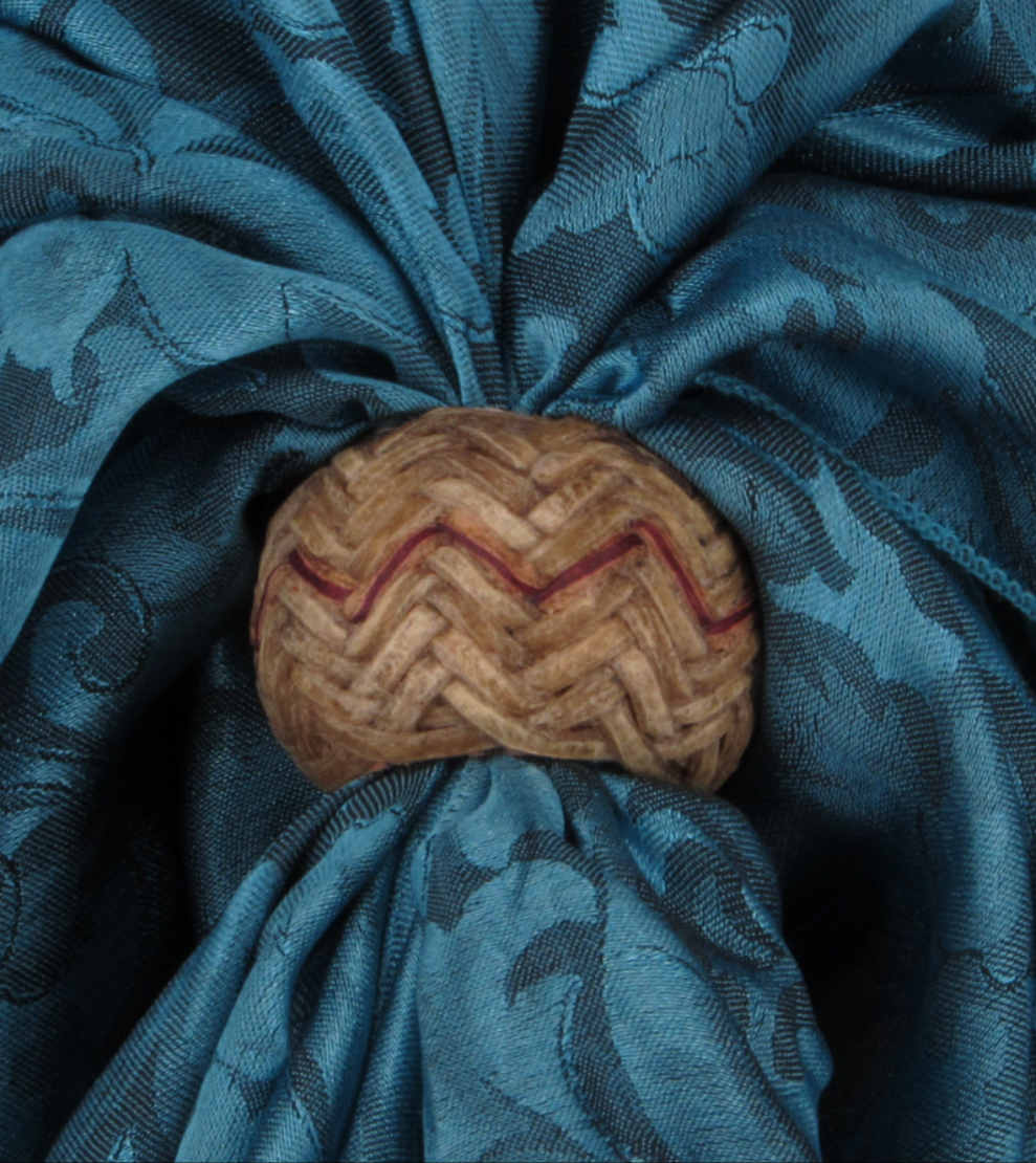 5/8"Inside Diameter Rawhide Scarf Slides