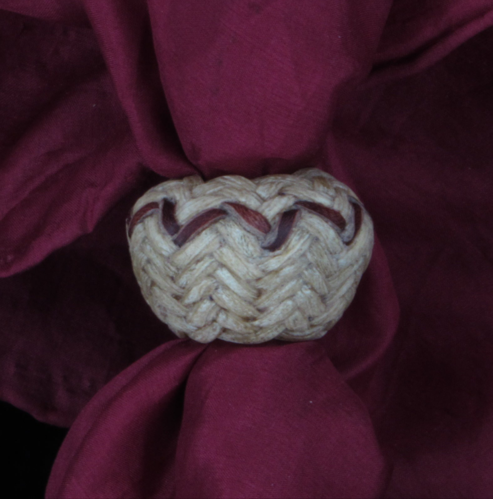 1/2 " Inside Diameter Rawhide Scarf Slides