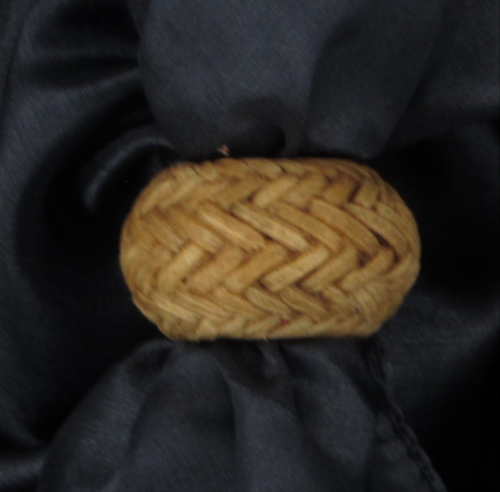 1/2 " Inside Diameter Rawhide Scarf Slides