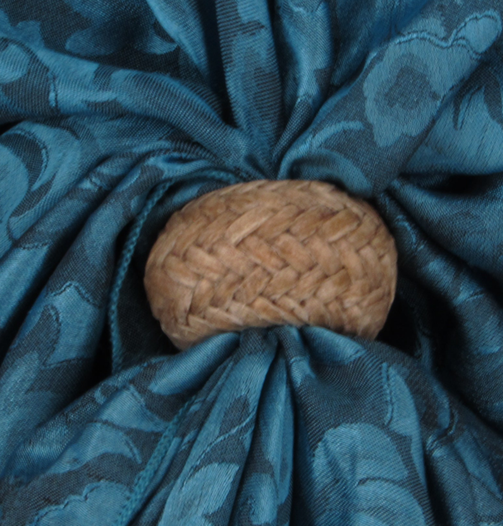 5/8"Inside Diameter Rawhide Scarf Slides