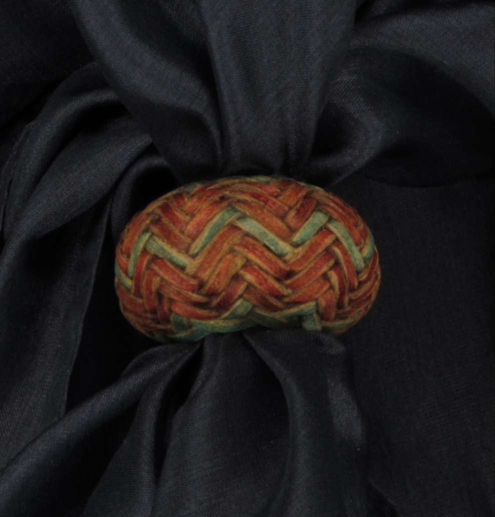 1/2 " Inside Diameter Rawhide Scarf Slides