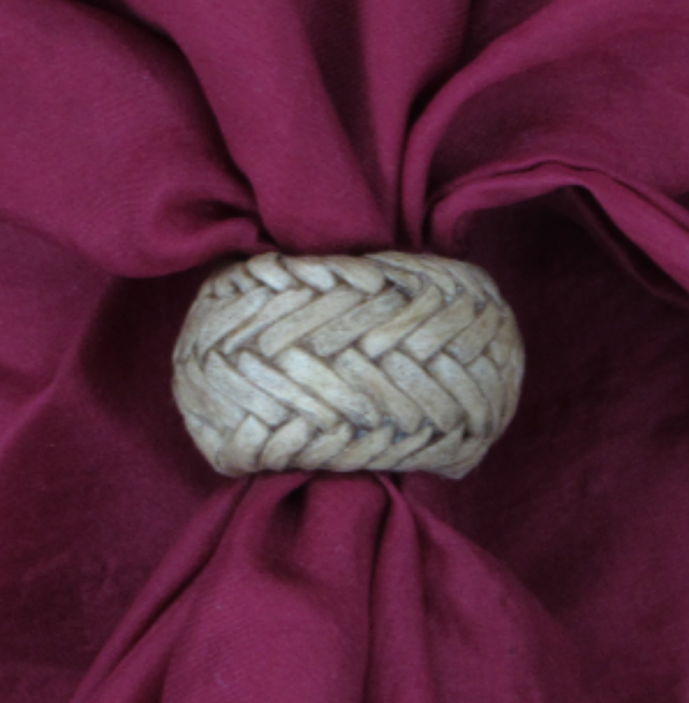 1/2 " Inside Diameter Rawhide Scarf Slides