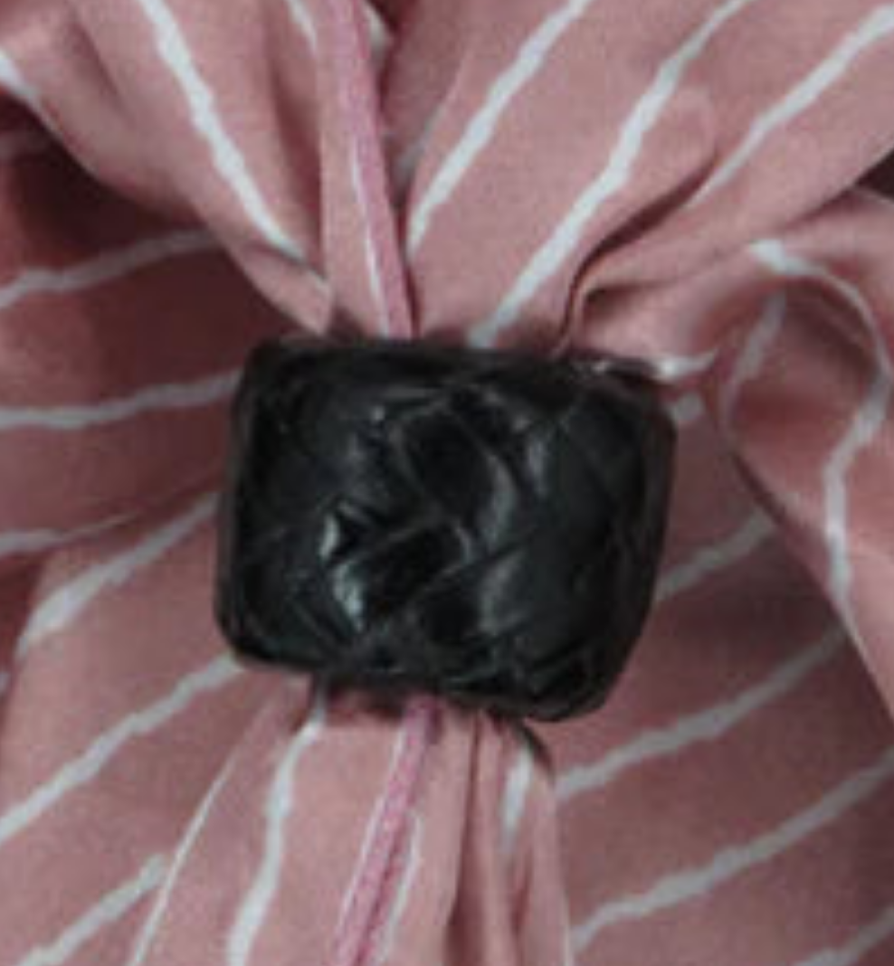 3/4" Inside Diameter Rawhide Scarf Slides
