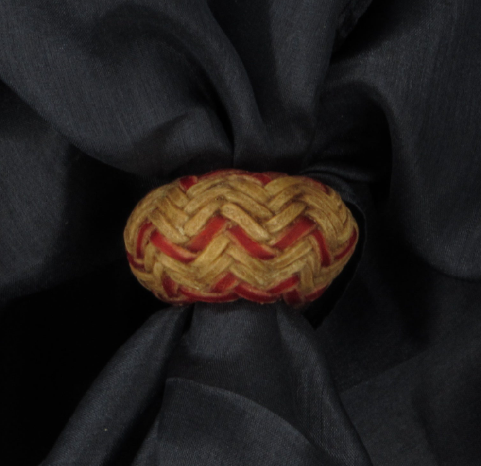 1/2 " Inside Diameter Rawhide Scarf Slides