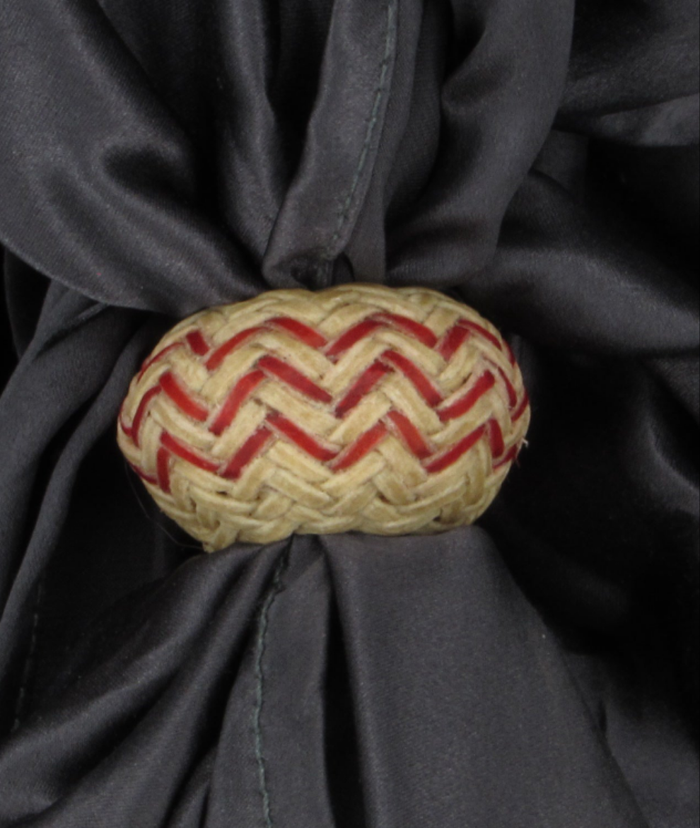 3/4" Inside Diameter Rawhide Scarf Slides