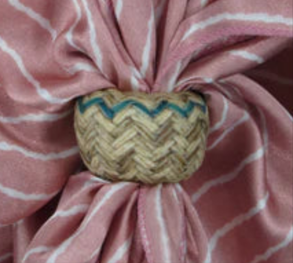 3/4" Inside Diameter Rawhide Scarf Slides