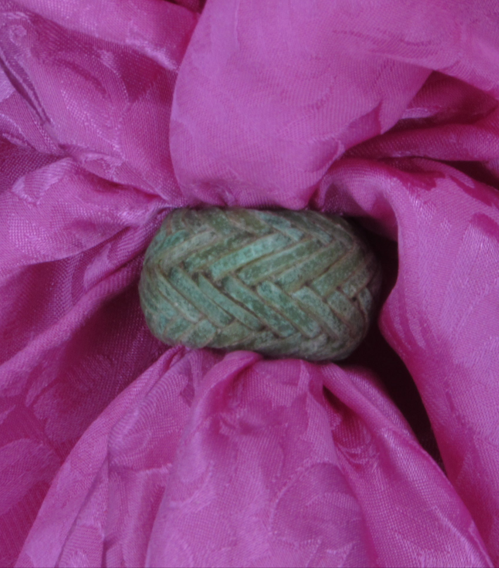 5/8"Inside Diameter Rawhide Scarf Slides