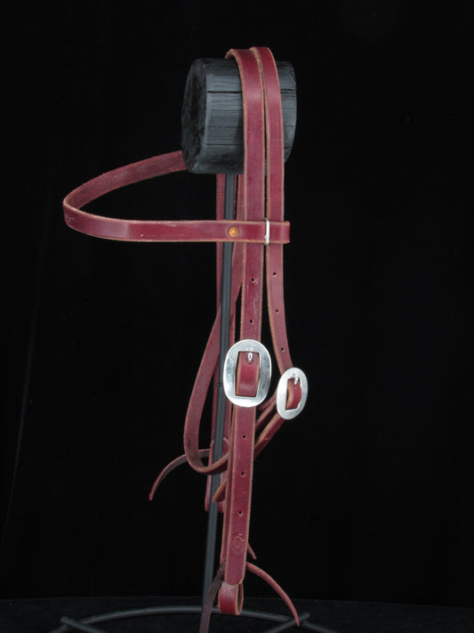 5/8" Latigo Browband Headstalls