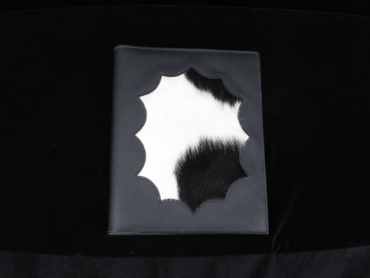 Hair on Hide Inlay Padfolio